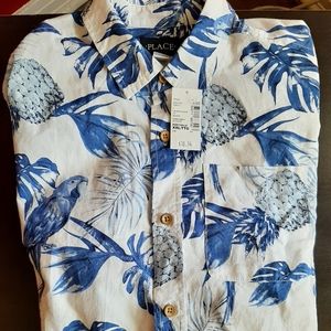 Boys Short Sleeve Tropical Shirt 👕